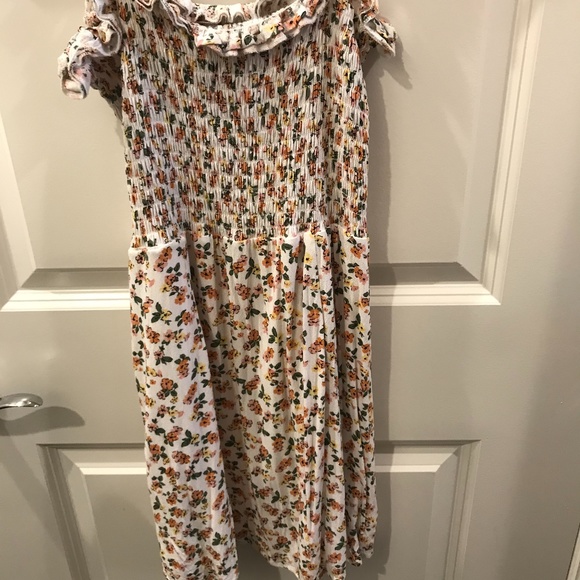 L.A. HEARTS- Ruffled Smocked Sk8r Mini Dress - Picture 5 of 9